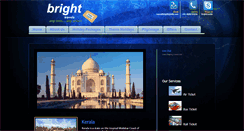 Desktop Screenshot of brighttravels.com